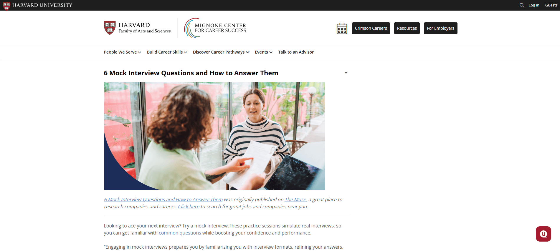 Harvard Article